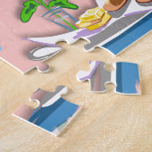 Frans Café - Bon Appétit Legpuzzel (Zijkant)