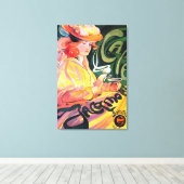  FRANS CAFÉ POSTERART VERPAKT CANVAS (Insitu (Houten vloer))