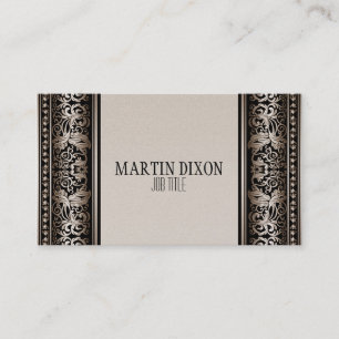  Frans Camel Brown Modern Slim Calling Visitekaartje