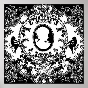 Frans cameo ~ Afdrukken/Poster Poster