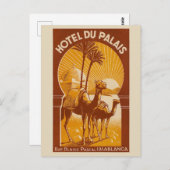  Frans Casablanca Travel Briefkaart (Voorkant / Achterkant)