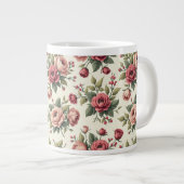 Frans Chic Extra Grote Beker (Voorkant rechts)