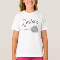 Frans Chic J-adore Tennis Player Design