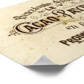  Frans chocolade Poster (Hoek)