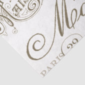  Frans City Names Paris Tissue Paper Tissuepapier (Detail)