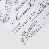  Frans City Names Paris Tissue Paper Tissuepapier (Detail)
