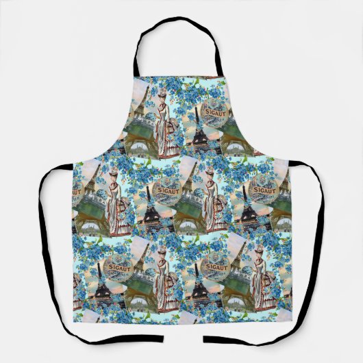  Frans collage Schort (Voorkant)