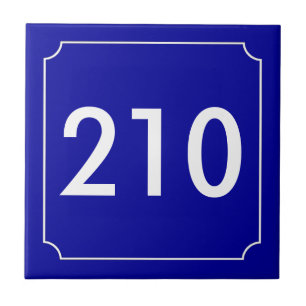 Frans Compartimentnummer Tegeltje