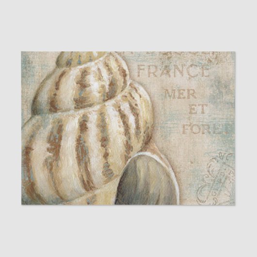  Frans Conch Shell Tissuepapier (Voorkant)