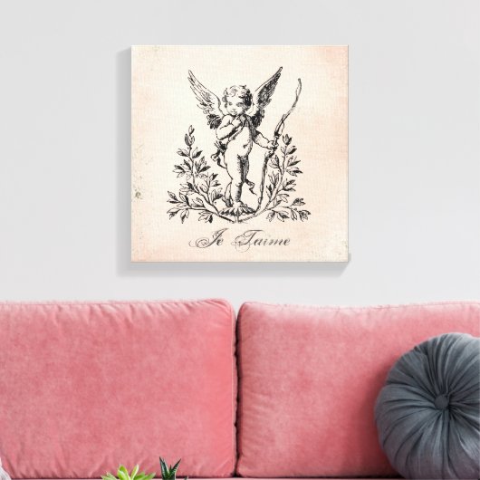  Frans Cupid stretched canvas (Insitu (Woonkamer))