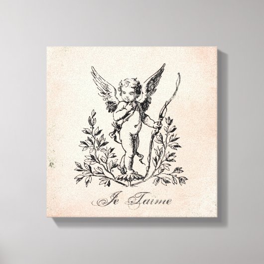 Frans Cupid stretched canvas (Voorkant)