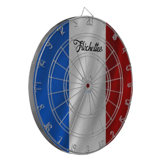 Frans dartboard "Flechettes" Dartbord (Voorkant Links)