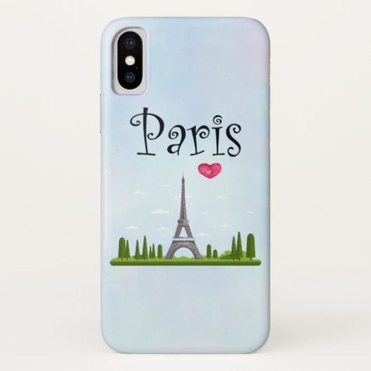 Frans design - Eiffeltoren in Parijs Case-Mate iPhone Case (Achterkant)