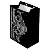 Frans design Medium Cadeauzakje (Voorkant Gekanteld)