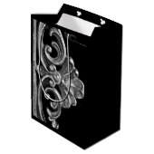 Frans design Medium Cadeauzakje (Achterkant Gekanteld)
