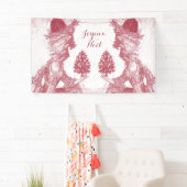 Frans elegant Marie Antoinette Joyeux Noel Spandoek (Insitu)