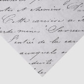 Frans Elegant Script Tissue Paper Tissuepapier (Detail)