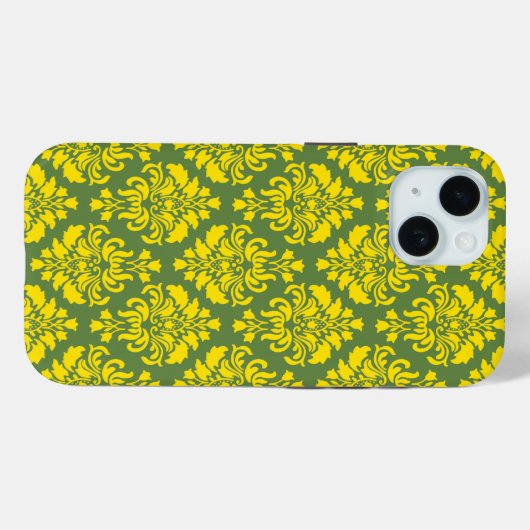 Frans Empire Damask Pattern #2 Case-Mate iPhone Case (Achterkant (horizontaal))