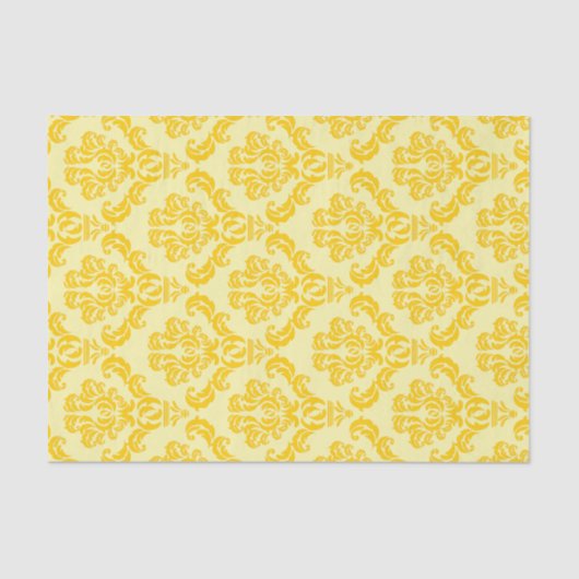 Frans Empire Damask Pattern #3 Tissuepapier (Voorkant)