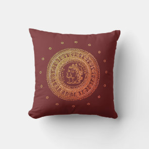 Frans Empire Pillow - burgundy Kussen