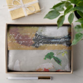  Frans Ephemera en Floral Tissuepapier (Geschenk)