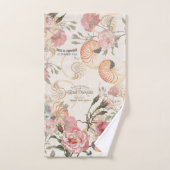 Frans Ephemera Roos Nautilus Shell Bath Towels Bad Handdoek (Handdoek)