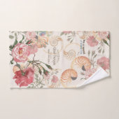 Frans Ephemera Roos Nautilus Shell Bath Towels Bad Handdoek (Handdoek)