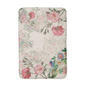 Frans Ephemera Roos Passionflower Floral Bath Mat (Voorkant Verticaal)