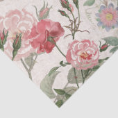 Frans Ephemera Roos Passionflower Weefpapier Tissuepapier (Detail)
