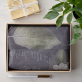 Frans Ephemera Script Roos ontkoppeling Tissuepapier (Geschenk)