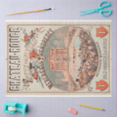 Frans Festival van bloemen Ephemera Decoupage Tissuepapier (Craft)