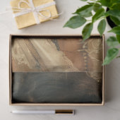 Frans Flapper Lady Decoupage Tissuepapier (Geschenk)