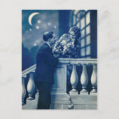 Frans Flirt - romantisch Briefkaart (Voorkant)