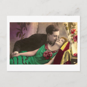 Frans Flirt - Romantische Vintage Briefkaart