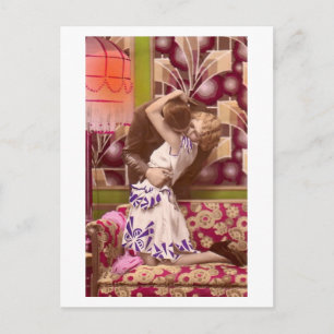 Frans Flirt - Romantische Vintage Briefkaart