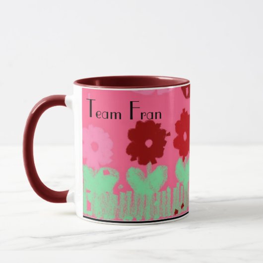 Fran's Flower Mug (Gauche)