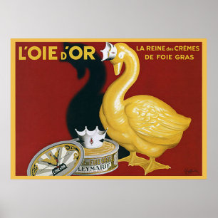  Frans Foie Gras Advertisement Poster