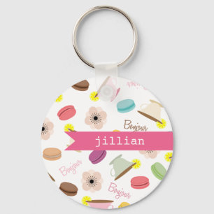Frans Food Personalized Sleutelhanger
