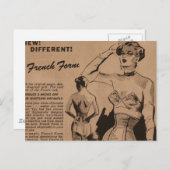 Frans formulier briefkaart (Voorkant / Achterkant)