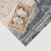  Frans Frankrijk Reizen Parijs Eiffeltoren Tissuepapier (Detail)