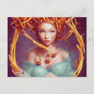 Frans Fry Goddess Briefkaart