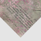  Frans geïnspireerd Paars/zilverpapier Tissuepapier (Detail)