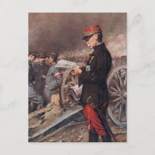 Frans-generaal Joseph Gallieni van Ferdinand Roybe Briefkaart