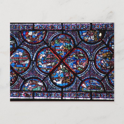 Frans Glas in lood Briefkaart (Voorkant)