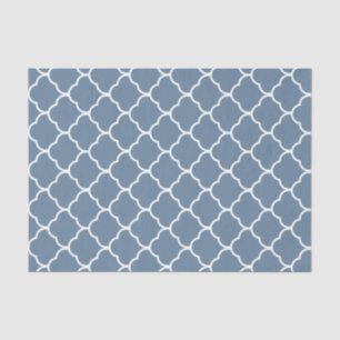 Frans Grey Elegant Moroccan Design Tissuepapier