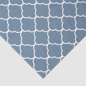 Frans Grey Elegant Moroccan Design Tissuepapier (Detail)