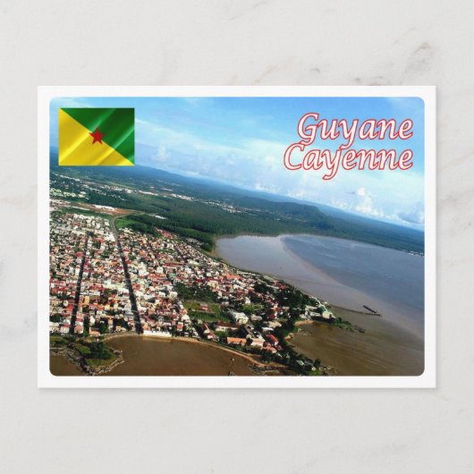 Frans-Guyana - Cayenne - Briefkaart (Voorkant)