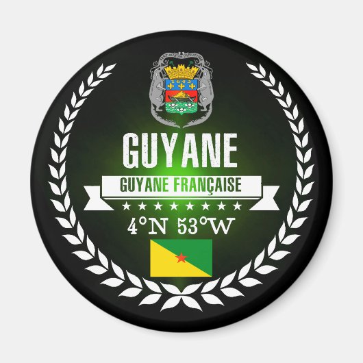 Frans-Guyana Magneet (Voorkant)