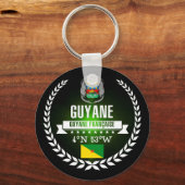 Frans-Guyana Sleutelhanger (Voorkant)