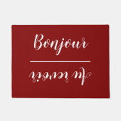 Frans Hallo Afscheid Welkom Deuren Mats Deurmat (Voorkant)